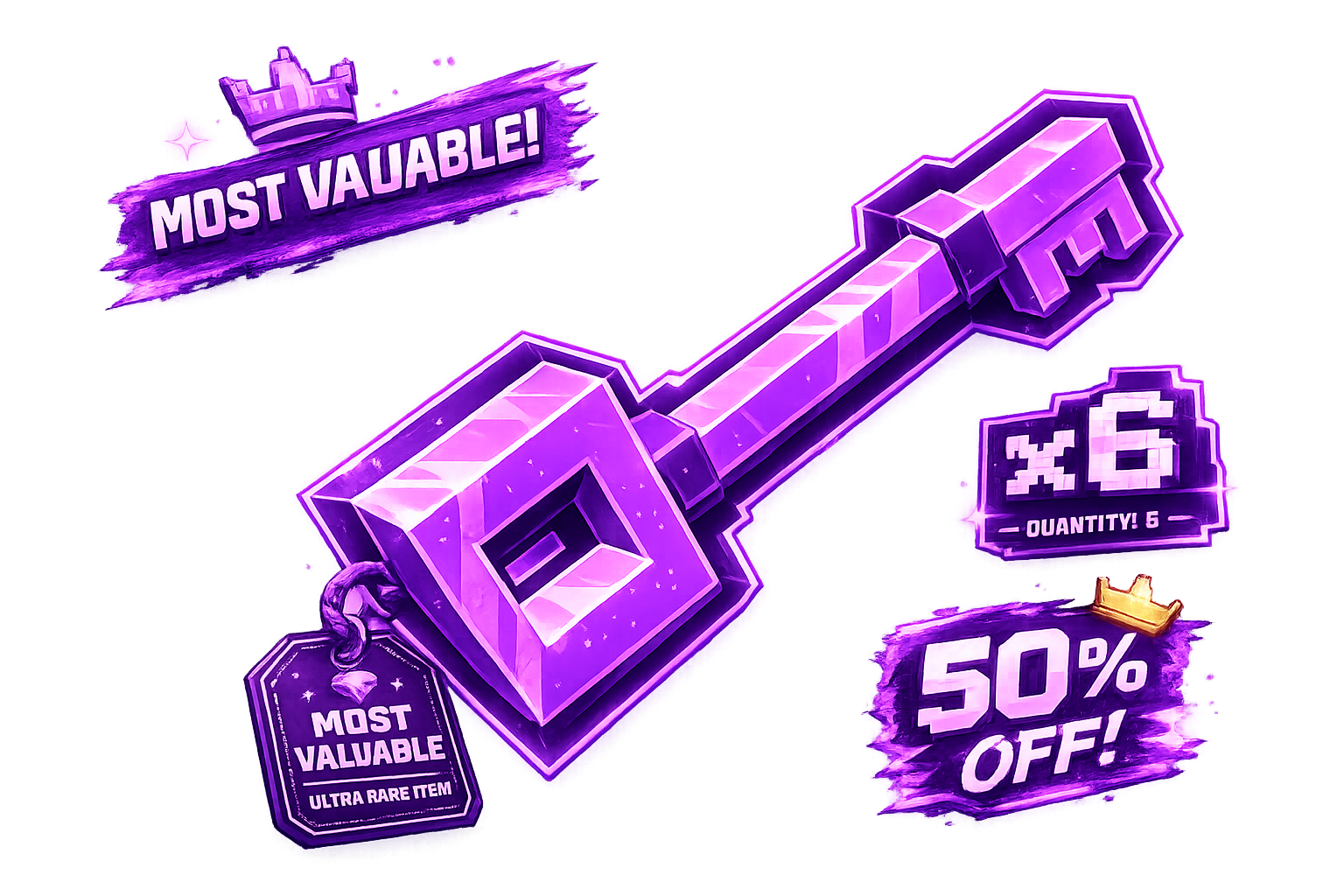 Spawner Key x6